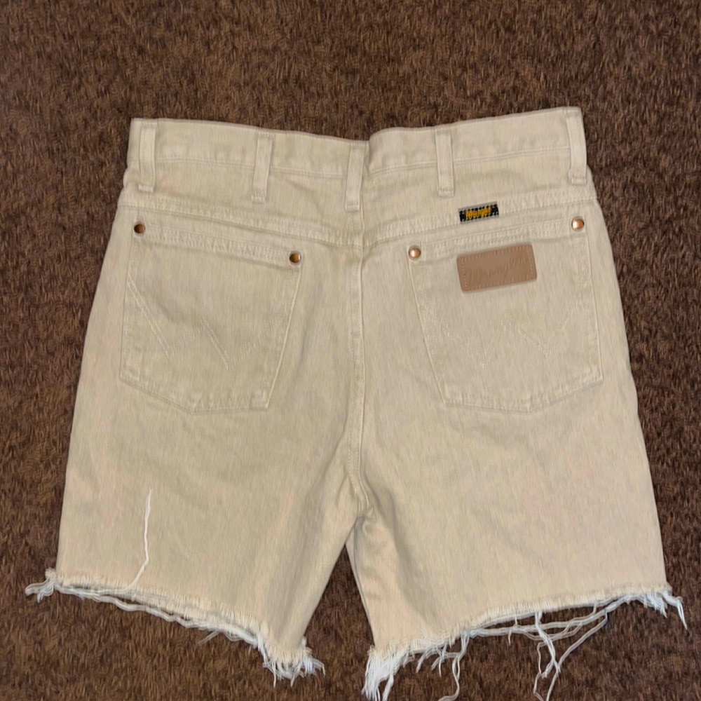 Wrangler Tan Cutoff Pants